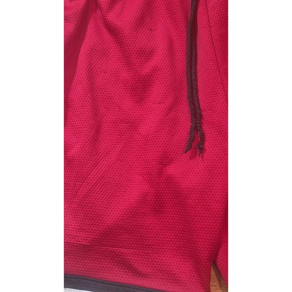 Jordan Jumpman Diamond Shorts Red White Black CV6022-687 Men's Large